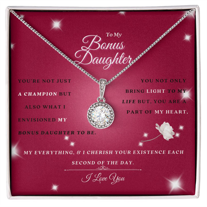 My Bonus Daughter | Cherishing Each Second - Eternal Hope Necklace
